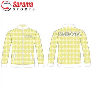 Impression personnalisée en gros à la mode unisexe polyester fermeture éclair coupe-vent haute visibilité manteau Hip Hop, - Product Image 1