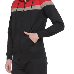 Custom <b>Tech</b> Fleece Tracksuit Logo Jogger Sweatsuit Men Customized Fall Sweatsuits OEM Zipper Tracksuit Hoodies - Product Image 4
