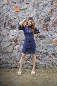 Products Of India Women Vintage Puff Sleeve <b>Boho</b> Linen <b>Dress</b> <b>Plus</b> <b>Size</b> Pintuck Linen <b>Wedding</b> <b>Dress</b> Hot Ladies Tunic - Product Image 3