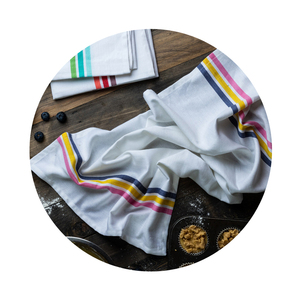 Cotton Fabric Custom Design Printing Kitchen Towel Set for Bulk Buyers - Product Image 1