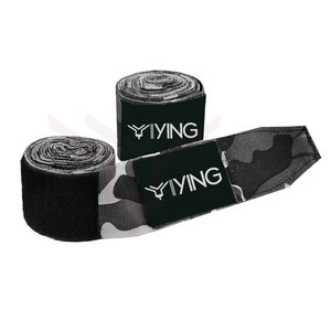 ผ้าพันมือสำหรับชกมวยระดับมืออาชีพ ยี่ห้อ YING ENTERPRISES รุ่น OEM พร้อมโลโก้สั่งทำพิเศษ แบบพิมพ์ลายดัมมี่ด้านใน รุ่น YE-2605 - Product Image 2
