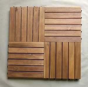 Carreaux de terrasse en bois de jardin, carreaux de terrasse en bois d'acacia du Vietnam OEM - Product Image 4