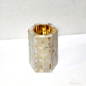Brûleur Bakhoor en nacre en bois pur fabriqué à la main avec finition fine et matériaux de première classe - Product Image 3
