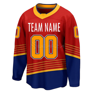 Uniforme de jugadores de hockey sobre hielo de calidad/camisetas de hockey sobre hielo de sublimación para hombres y mujeres - Product Image 1