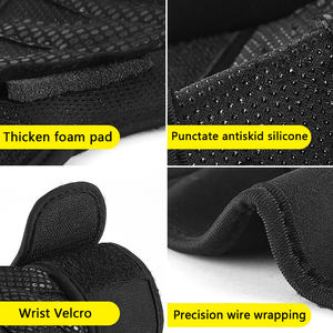 Gants de sport pour femmes de bonne qualité, logo personnalisé disponible, doux, respirants, antidérapants, épais, pour l'entraînement, la remise en forme, la musculation - Product Image 5