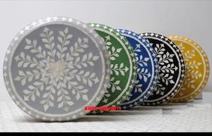 Soporte de madera con perlas para manualidades, bandeja para servir CHOCOLATE, decoración para el hogar, regalo, regalo, decoración de boda - Product Image 2