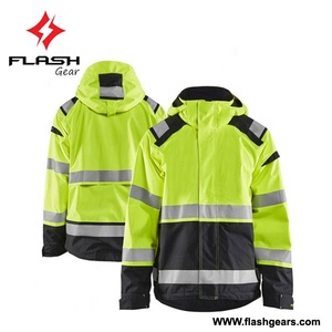 Chaqueta reflectante personalizada, ropa reflectante, abrigo de construcción cálido para invierno - Product Image 3