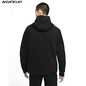 Sweat à capuche en coton molletonné composite pour hommes Vêtements d'hiver Sweat à capuche mélangé en coton de grande taille de meilleure qualité avec logo personnalisé - Product Image 2