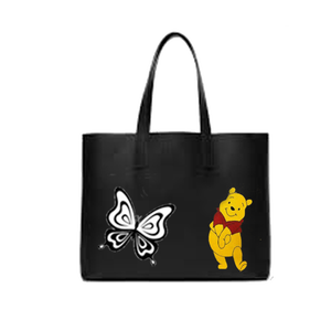 กระเป๋าผ้าแคนวาสทำด้วยมือเป็นมิตรต่อสิ่งแวดล้อมพิมพ์ลายสวยงามกระเป๋าถือช้อปปิ้งทำด้วยมือในอินเดียตะวันตก - Product Image 3