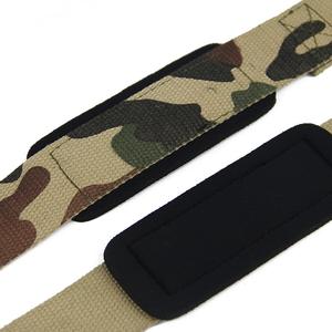 GAF Camo Blue Workout Padded Gym Weightlifting Straps Wrist Wraps GYM GEAR LIFTING STRAPS STRONG MAN LIFTING STRAPS - Product Image 2