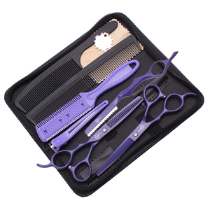 3Pro An Outclass Barber Shear SET pour la coupe de cheveux, ciseaux de coiffeur, ciseaux de coiffure, ciseaux à cheveux, bord convexe, coupe à glissière - Product Image 6