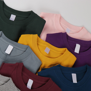 T-Shirt unisexe à col rond, 100% coton, vente en gros, blanc, bon prix - Product Image 1