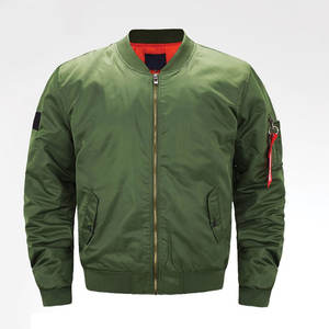 เสื้อแจ็กเก็ตบอมเบอร์ผ้าซาตินสำหรับผู้ชาย,เสื้อแจ็กเก็ตบอมเบอร์ผ้าซาตินแบบสั่งทำ - Product Image 4