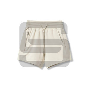 <b>Mens</b> 100% Cotton Casual Summer <b>Shorts</b> Drawstring Waist Solid Color Loose Fit Streetwear Pocket <b>Lounge</b> <b>Shorts</b> Pattern Decoration - Product Image 3