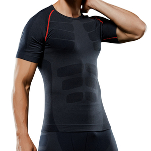 Camisetas de manga corta para hombre, producto pesado con logotipo, nuevo diseño, precio barato, servicio OEM, gimnasio - Product Image 5