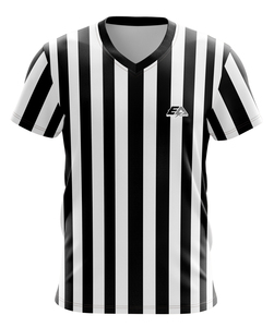 High Quality Men's <b>Polyester</b> Soccer Referee <b>Shirt</b> Custom Made Training Uniforms Sublimation Print Low MOQ Football Sport Mesh - Product Image 1