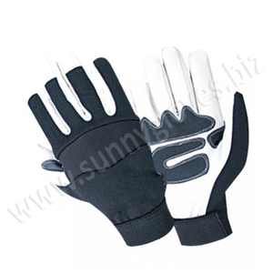 Gants mécaniciens professionnels en cuir synthétique, gants de travail en cuir pour la Construction, à meilleur prix - Product Image 6