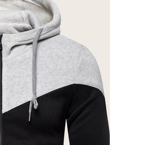 Sudaderas con Capucha y Cremallera de Alta Calidad al por Mayor, Sudaderas Personalizadas para Hombre, Corte Ajustado, Otoño, Servicio OEM con Colores Personalizados - Product Image 5