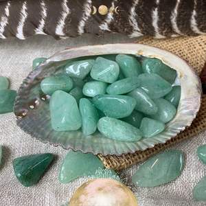 En gros Naturel Vert Aventurine Quartz Tumble Pierre De Style Feng Shui Pierre Précieuse pour Reiki Guérison En Vrac Cristal dégringolé Cailloux - Product Image 5