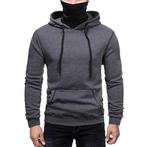 Sudaderas con capucha para hombre Sudadera con máscara facial Sudadera con cordón de bolsillo de canguro - Product Image 1