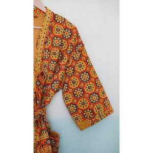 Kimono 100% coton Kimono indien Robes imprimées Peignoir pour femmes Peignoirs en coton Kimono léger Kimono - Product Image 6