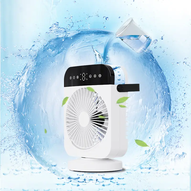 Smart Mini Air Circulation Fan mit RGB Lights USB-Anschluss