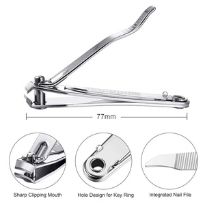 Hot Sale Carbon Steel Classical Heavy Duty Carbon <b>Nail</b> Art <b>Tools</b> Large Toe <b>Nail</b> Clipper Cutter Wide Jaw Opening Curved Blade - Product Image 6