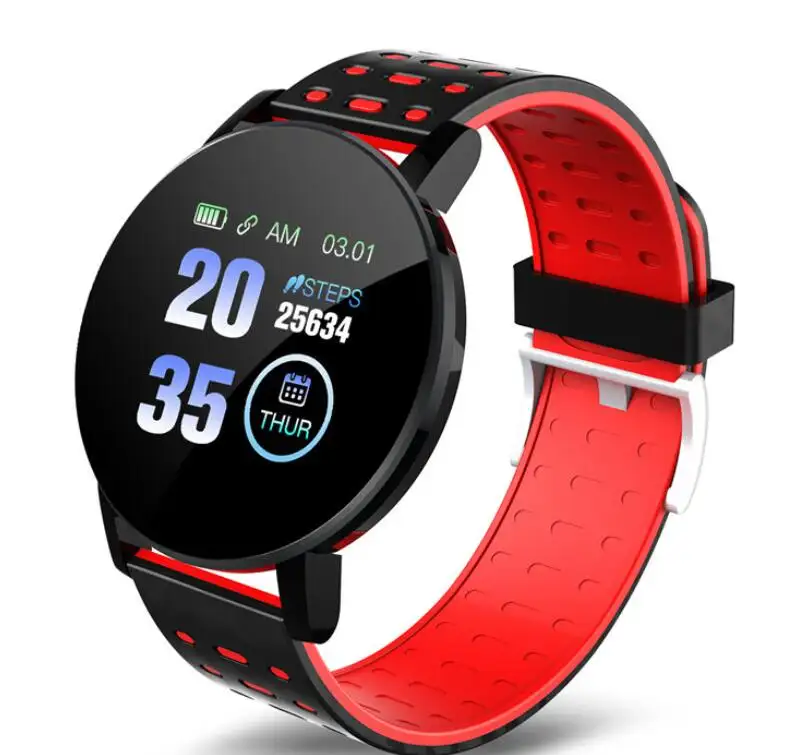 Amazon Ebay sıcak satış 119 artı akıllı saat erkekler kan basıncı Smartwatch spor izci akıllı bant kadın zaman saatler bileklik