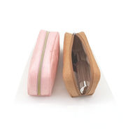 Étui cosmétique en papier kraft lavable, sac de maquillage portable respectueux de l'environnement