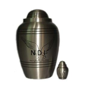 Urnas de Cremación de Metal de Latón con Diseño de Mariposa, Acabado Antiguo, para Cenizas Humanas Adultas, Equipo para Servicios Funerarios - Product Image 6