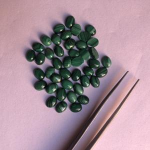 3mm 4mm Pierre Malachite Naturelle Ovale Lisse Dos Plat Calibré Cabochon Pierres Précieuses Libres De Fabricant Fournisseurs Acheter en Ligne - Product Image 2