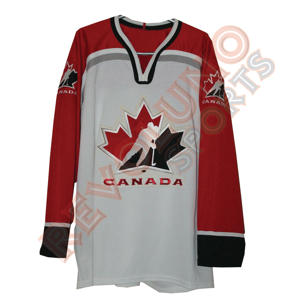 Сублимированные снасти Twill имя номер хоккейная форма Джерси