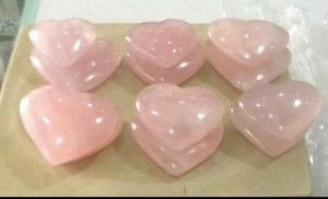 Corazón hinchado de cuarzo rosa de alta calidad Venta al por mayor Compra en línea de New Star Agate: Corazón hinchado de cuarzo rosa - Product Image 2