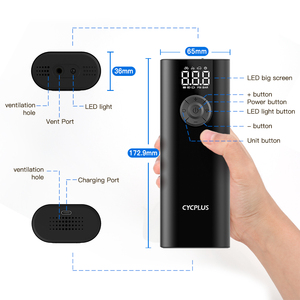 고압 미니 자전거 자전거 펌프 휴대용 전기 사이클 공기 펌프 - Product Image 2