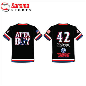 New Style Custom Woven Jersey Full Sublimation Blank Jersey in All Colours - Product Image 3