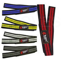 Sangles de poignet personnalisées bicolores en caoutchouc naturel, PVC, coton/polyester/néoprène, robustes, respirantes, légères et rembourrées pour poignées de barre