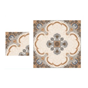 ตกแต่งห้องนั่งเล่นกระเบื้องปูพื้นเคลือบเงาเซรามิก 40x40ซม - Product Image 4