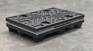 Boîte en plastique pp pliable en nid d'abeille, boîte de rangement robuste, boîtes en plastique pliables et réutilisables, 2022 unités - Product Image 5