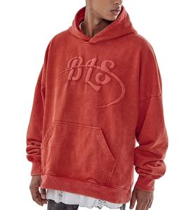 Pull à capuche surdimensionné pour hommes, sweat-shirt épais avec Logo imprimé en 3d, personnalisé, de haute qualité, populaire - Product Image 4