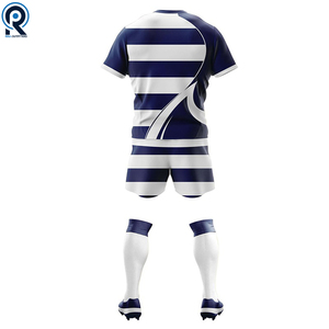 Uniformes de Rugby Sublimados Personalizados de Primera Calidad, Conjuntos Deportivos con Logotipo Personalizado, Uniforme Deportivo de Rugby 100% Poliéster - Product Image 5