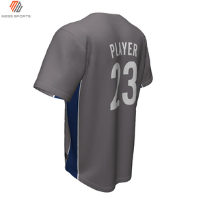 Nouveau maillot de baseball sublimé de haute qualité, design personnalisé, style maillot d'entraînement sportif pour hommes et femmes, uniforme de gros - Product Image 4