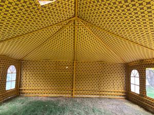 Sado de Style du moyen-orient pour tente et maison, Textile, rouleaux de tissu, impression personnalisée, tissu Design - Product Image 5