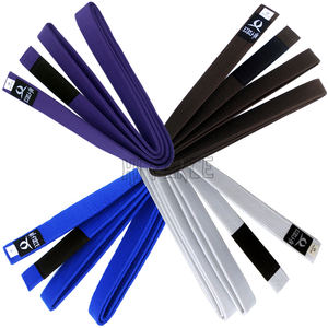 Ceinture professionnelle Jiu Jiu Jitsu 100% coton ceintures d'arts martiaux sur mesure ceintures de Kimono Jiu Jitsu brésilien - Product Image 6