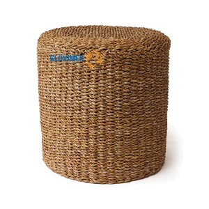 Coussin de salon en jonc de mer tissé de haute qualité, écologique, fait à la main, couleur naturelle, chaud et confortable - Product Image 4