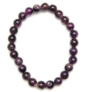 Pulseras de amatista de alta calidad a precios bajos | Pulseras de amatista de alta calidad a la venta Estilo de mascota curativa hecho a mano - Product Image 1