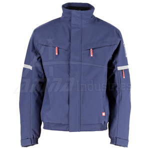 Low MOQ <b>Men</b> Pilot <b>Jacket</b> Solid Color Winter Warm Pilot <b>Jacket</b> - Product Image 6