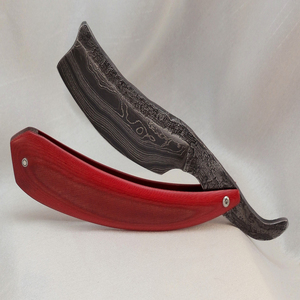 Chất lượng cao <span class=keywords><strong>valentini</strong></span> nhà để xe hoạt động Damascus thép thẳng dao cạo dùng một lần thép không gỉ cạo râu mặt cắt tóc cơ thể Bikini sử dụng - Product Image 2