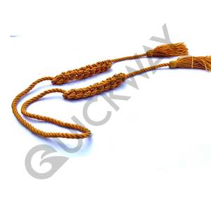 Nuevo diseño personalizado Bugle Cord personalizado Color oro sólido Mejor Precio Razonable venta fabricación a granel Bugle Cord - Product Image 1