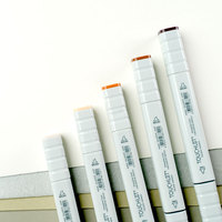 Touchliit 7e génération 30/40/60/80/168/204 couleurs marqueurs d'art à base d'alcool à double pointe ensemble de stylos pour dessin