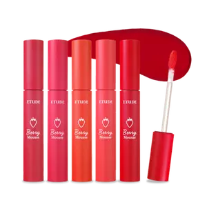 etude haus kit Suppliers-Großhandel koreanische Marke Kosmetik Lip Tint Make-up ETUDE HOUSE Berry Mousse Tint 4g (5 Farben) Made in Korea